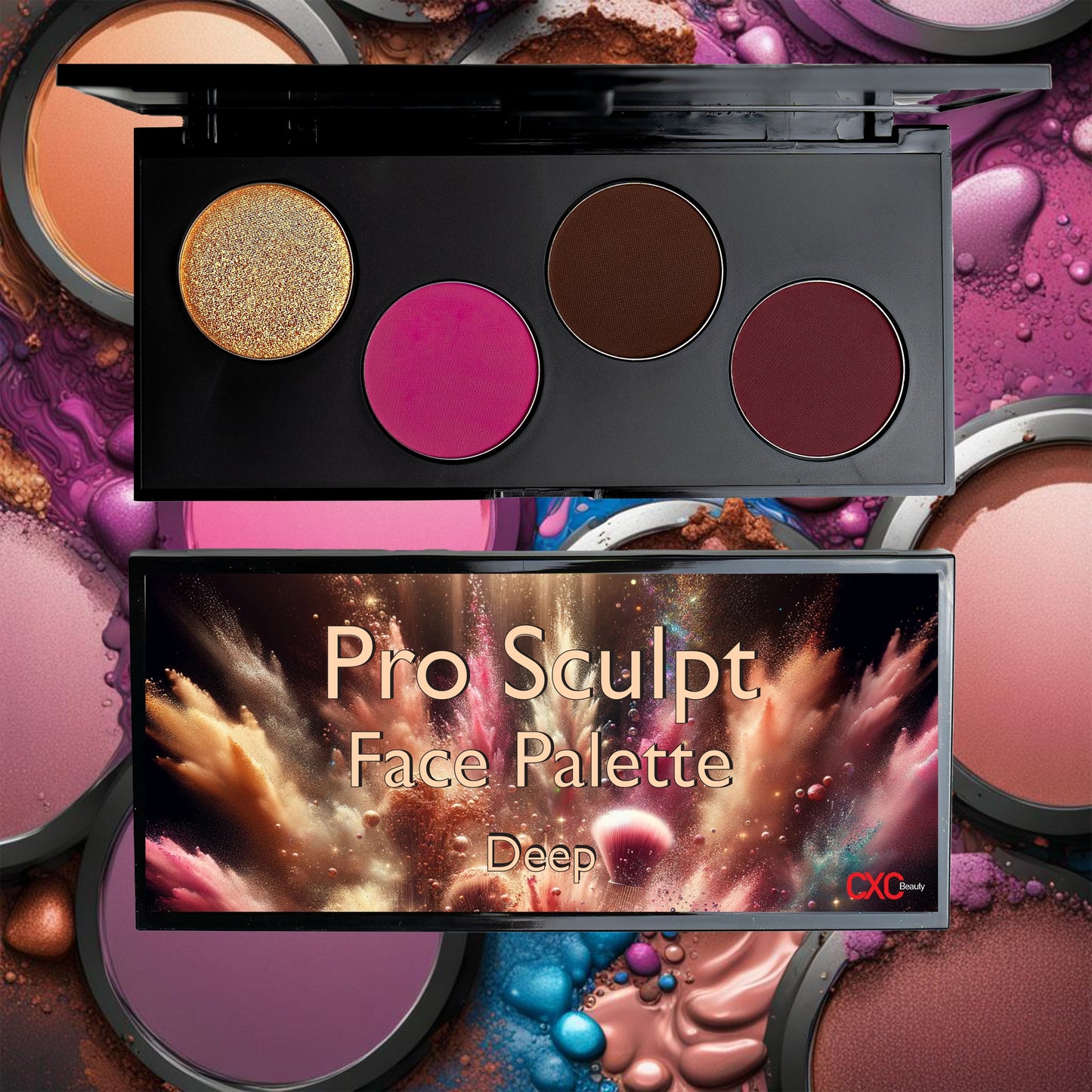 Pro Sculpt Face Palette ( Deep )