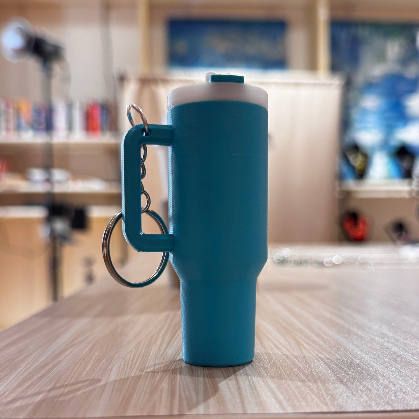 Lip Balm Keychain Cup