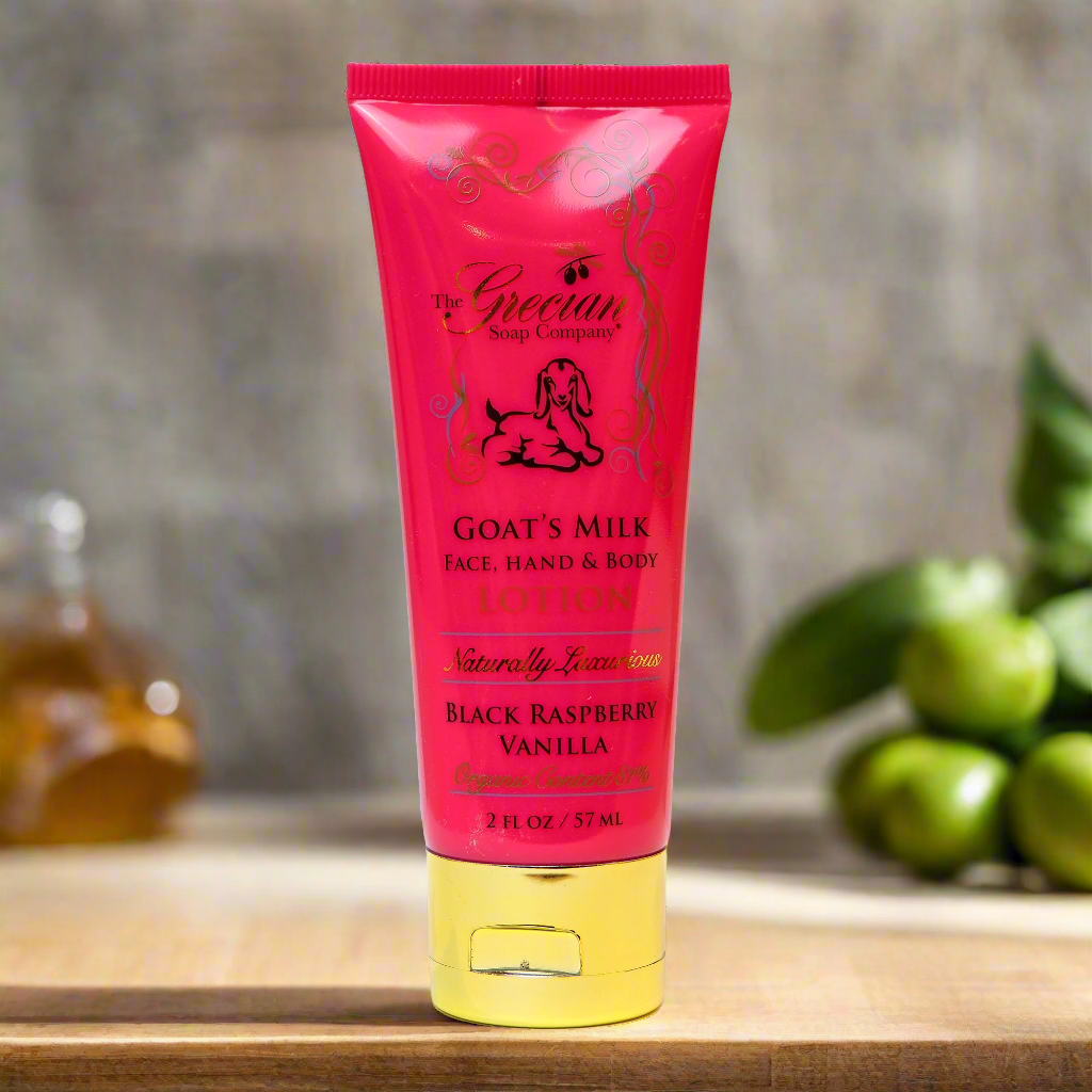 Grecian Organic Goat's Milk Lotion 2 oz. (Multiple Scents)
