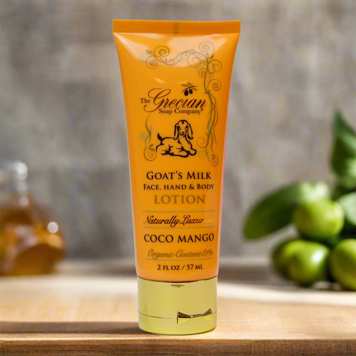 Grecian Organic Goat's Milk Lotion 2 oz. (Multiple Scents)