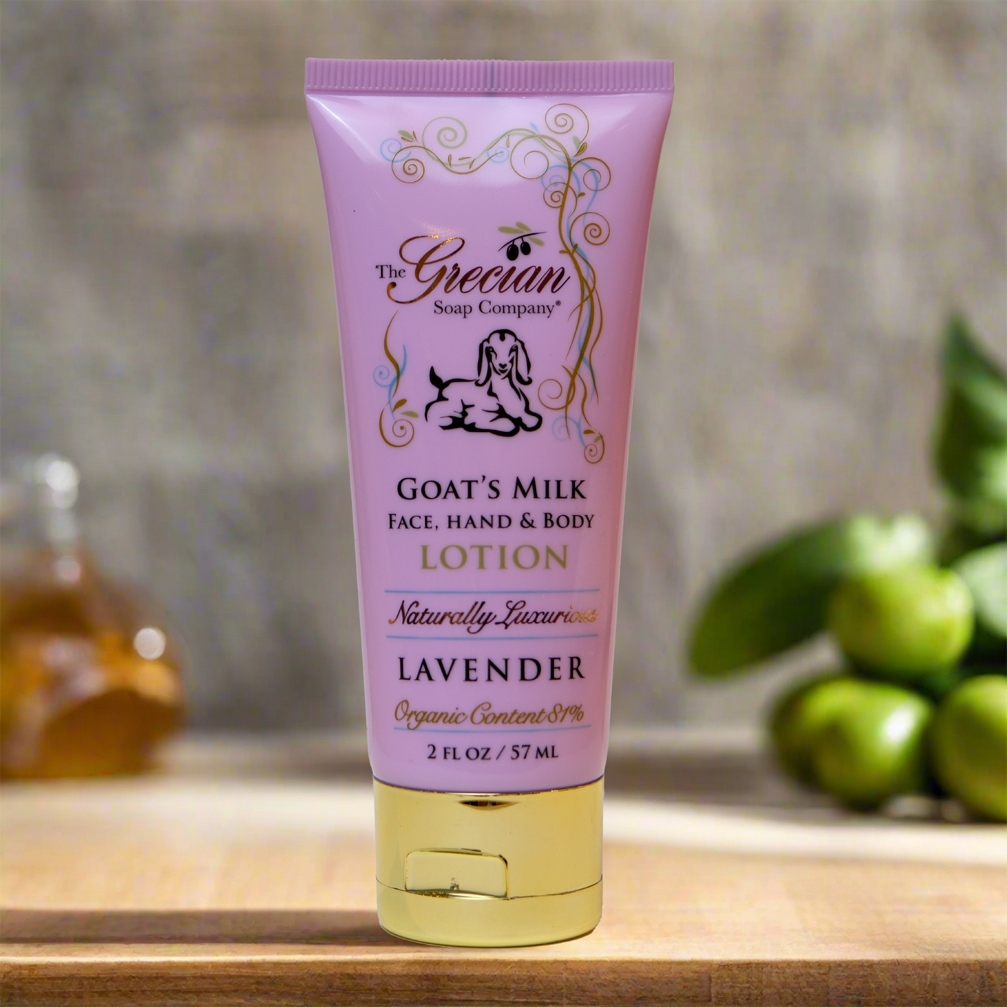 Grecian Organic Goat's Milk Lotion 2 oz. (Multiple Scents)