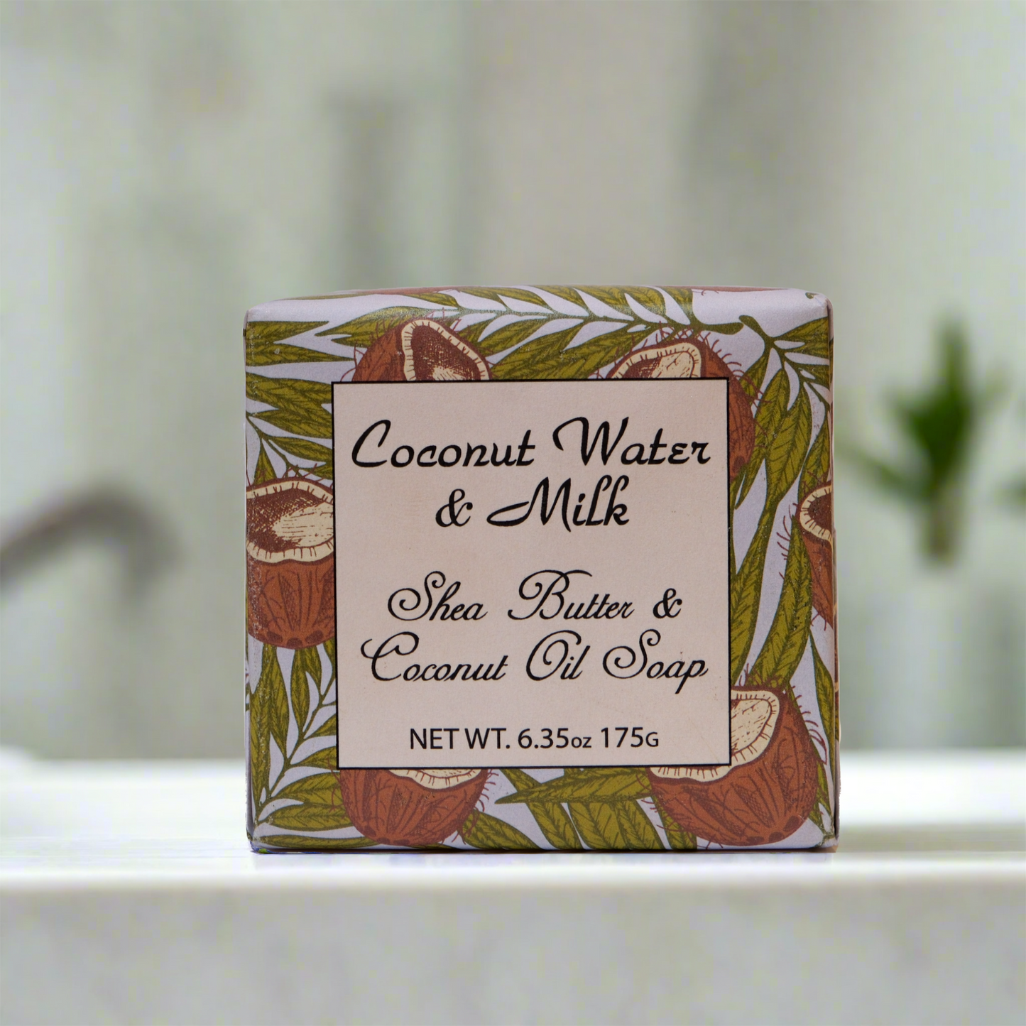 Habersham Shea Butter & Coconut Oil Soap 6.35 oz (Multiple Scents)