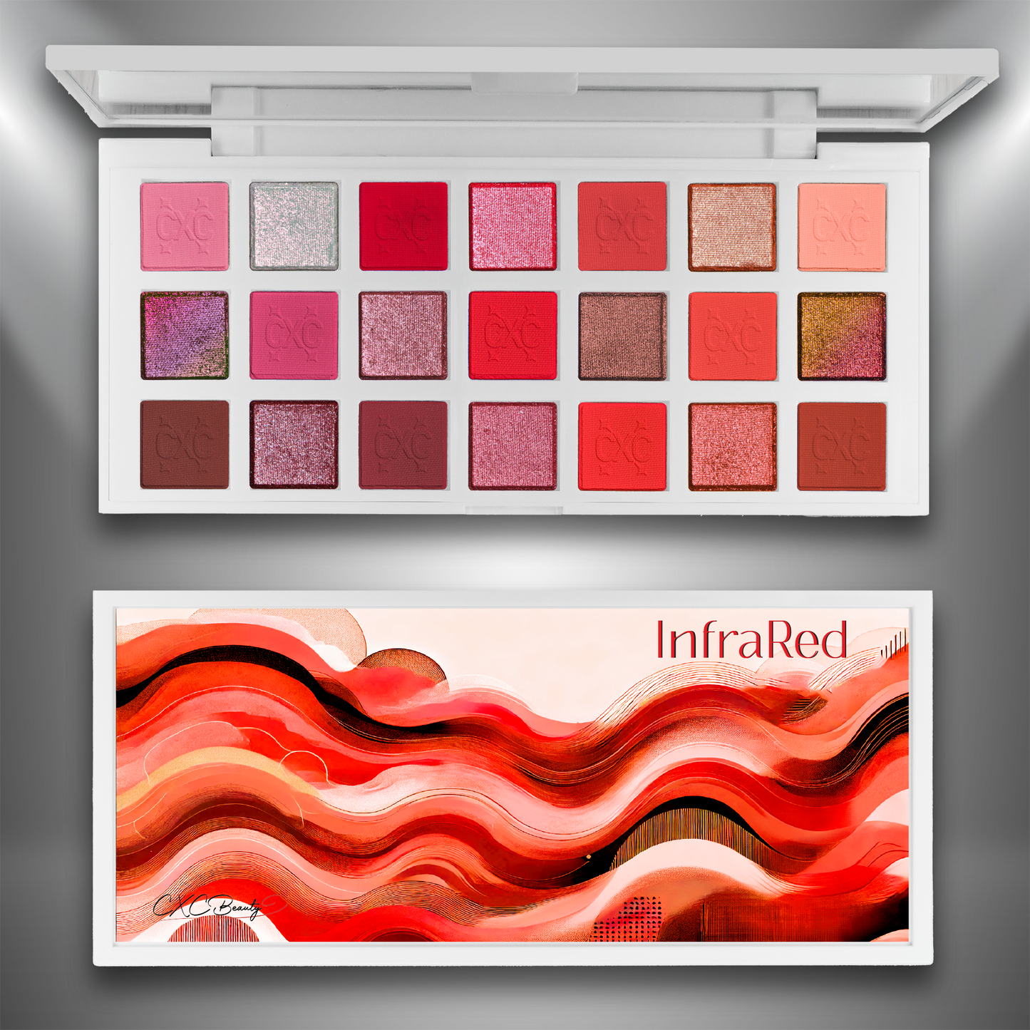 InfraRed Deluxe Eyeshadow Palette