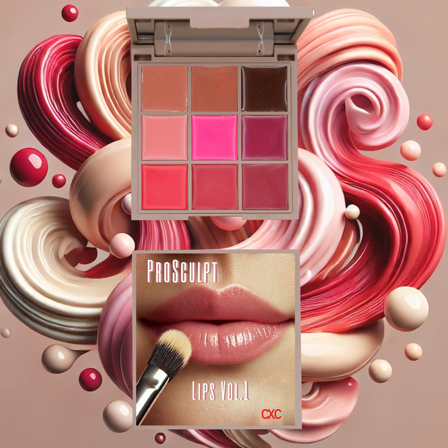ProSculpt Lips Vol.1 Creme Lipstick Palette