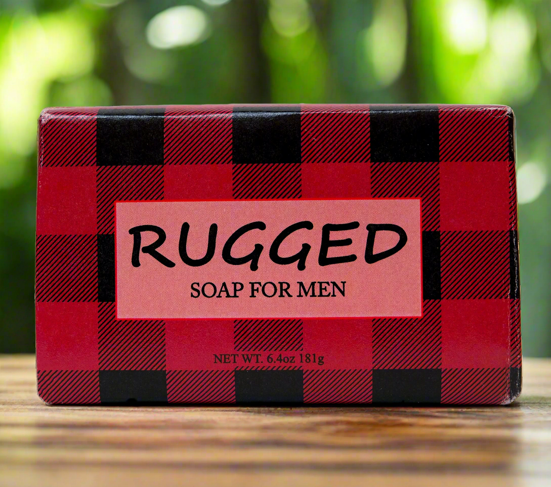 Mens Soap Rugged 6.4 oz