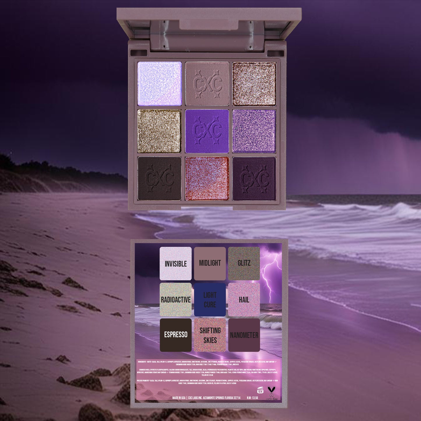 Stormy Skies Mini Palette