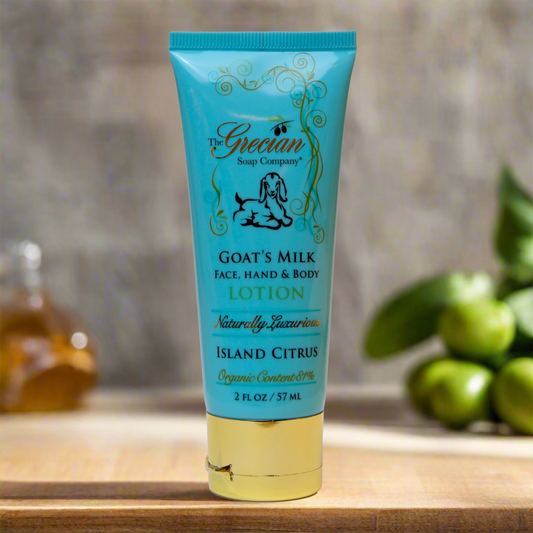 Grecian Organic Goat's Milk Lotion 2 oz. (Multiple Scents)