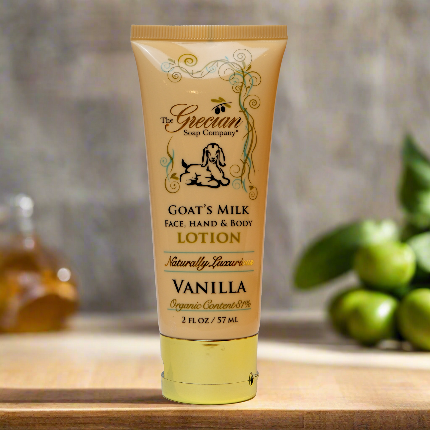 Grecian Organic Goat's Milk Lotion 2 oz. (Multiple Scents)