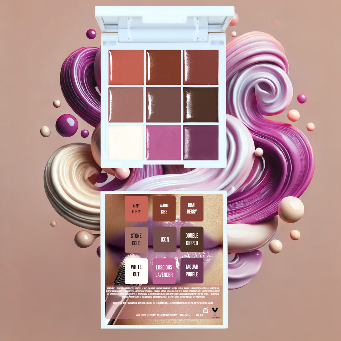 ProSculpt Lips Vol.2 Creme Lipstick Palette