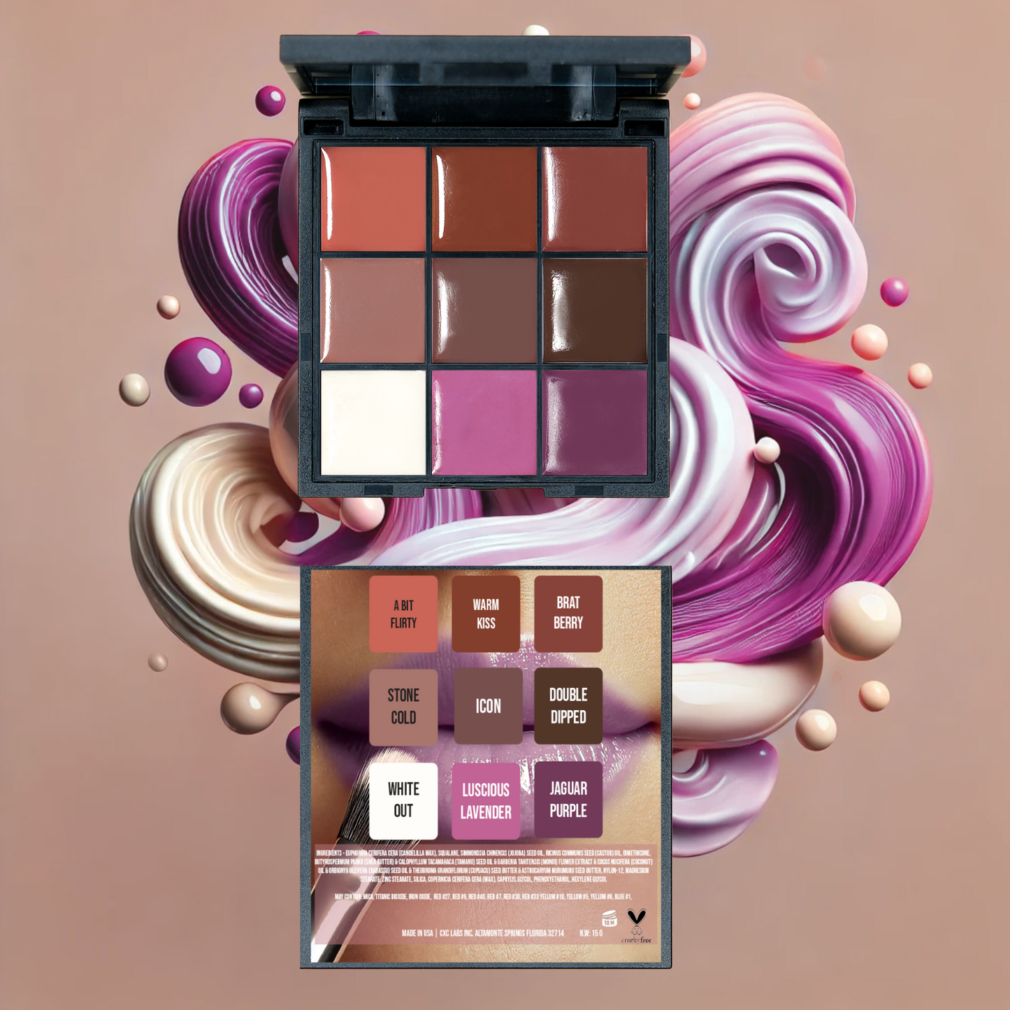ProSculpt Lips Vol.2 Creme Lipstick Palette