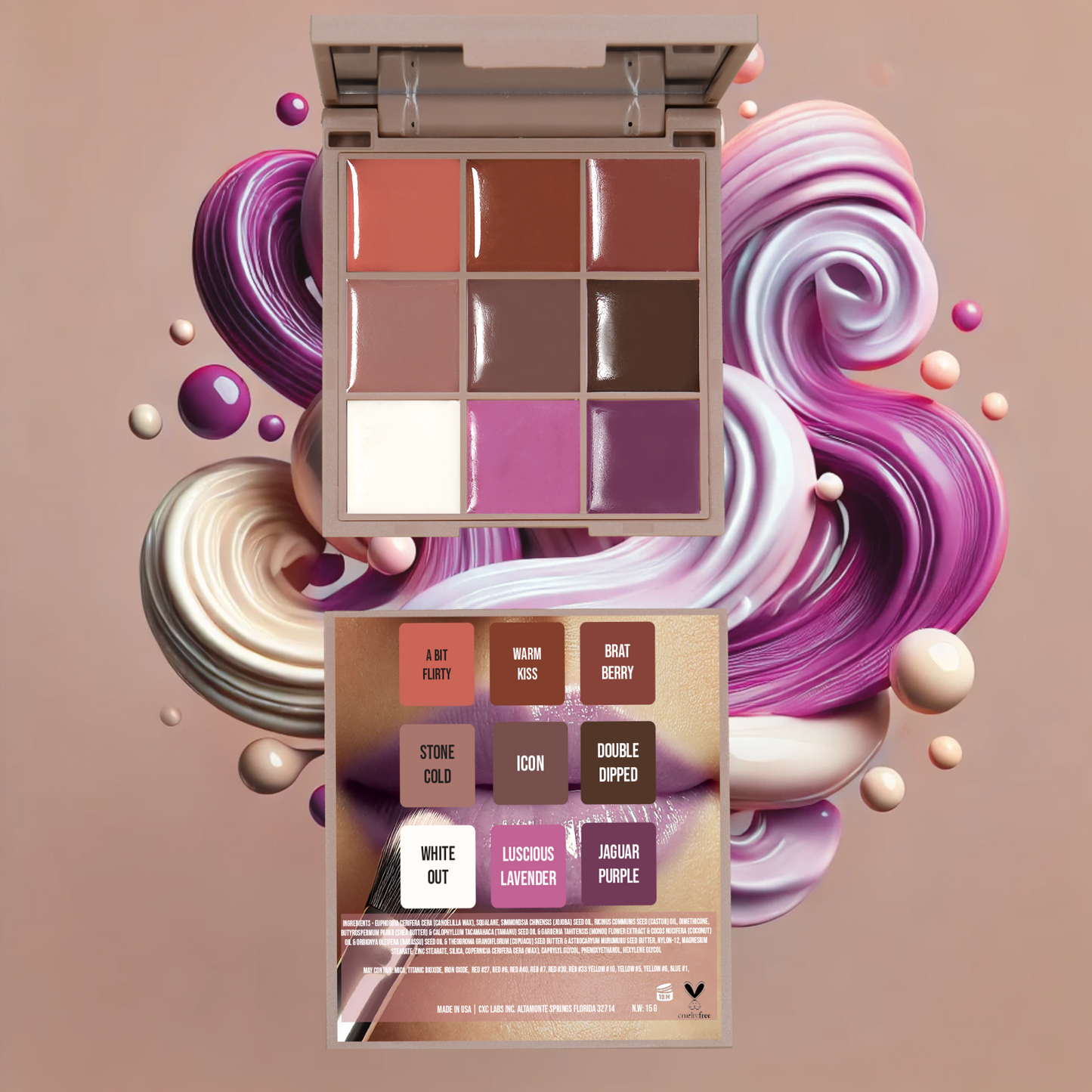 ProSculpt Lips Vol.2 Creme Lipstick Palette