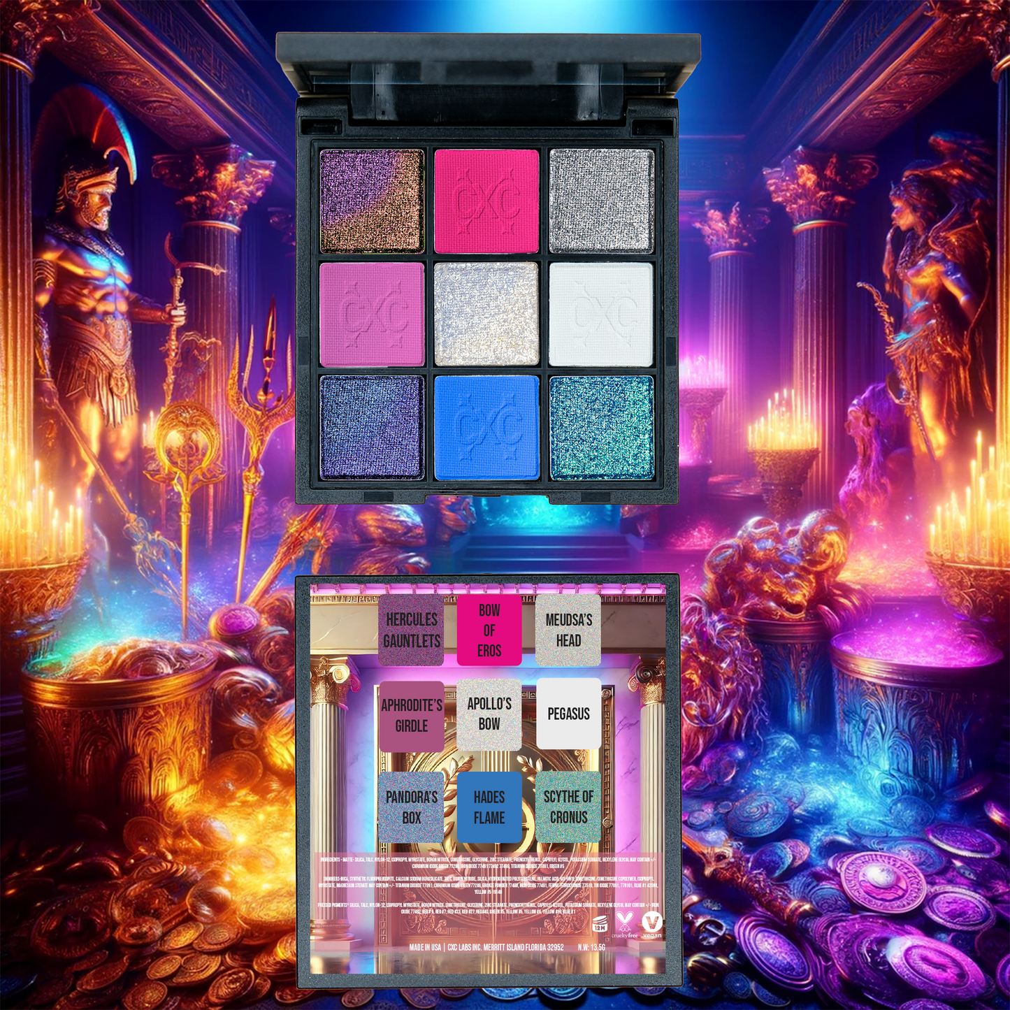 Vault Of Olympus MONSTERS Mini Palette
