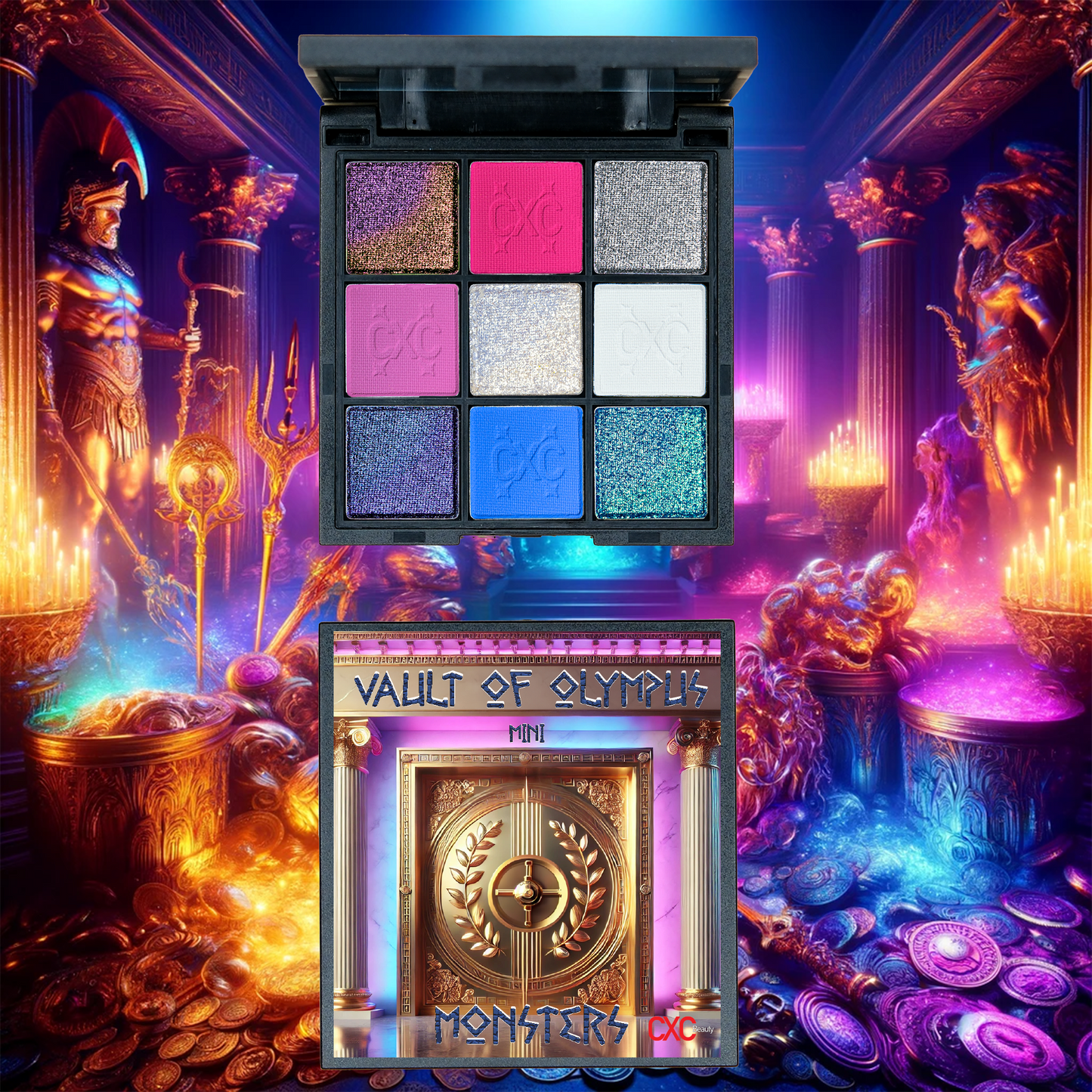 Vault Of Olympus MONSTERS Mini Palette