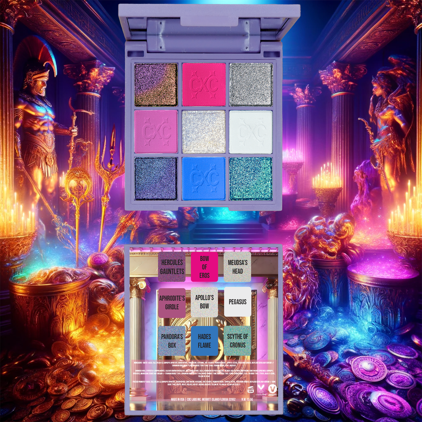 Vault Of Olympus MONSTERS Mini Palette