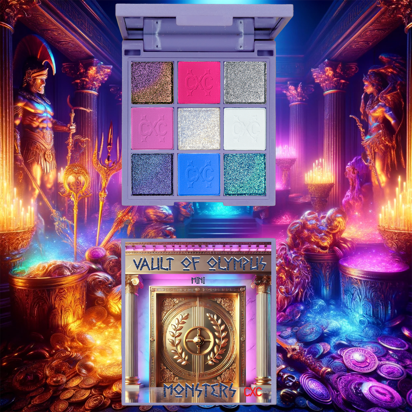 Vault Of Olympus MONSTERS Mini Palette