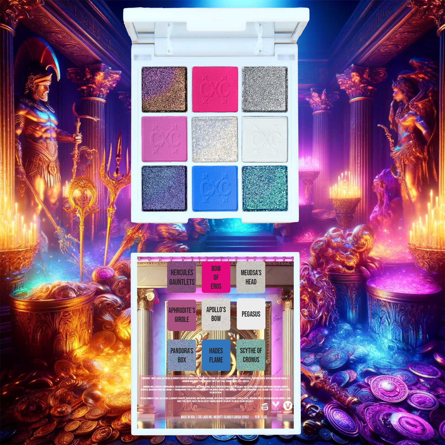 Vault Of Olympus MONSTERS Mini Palette