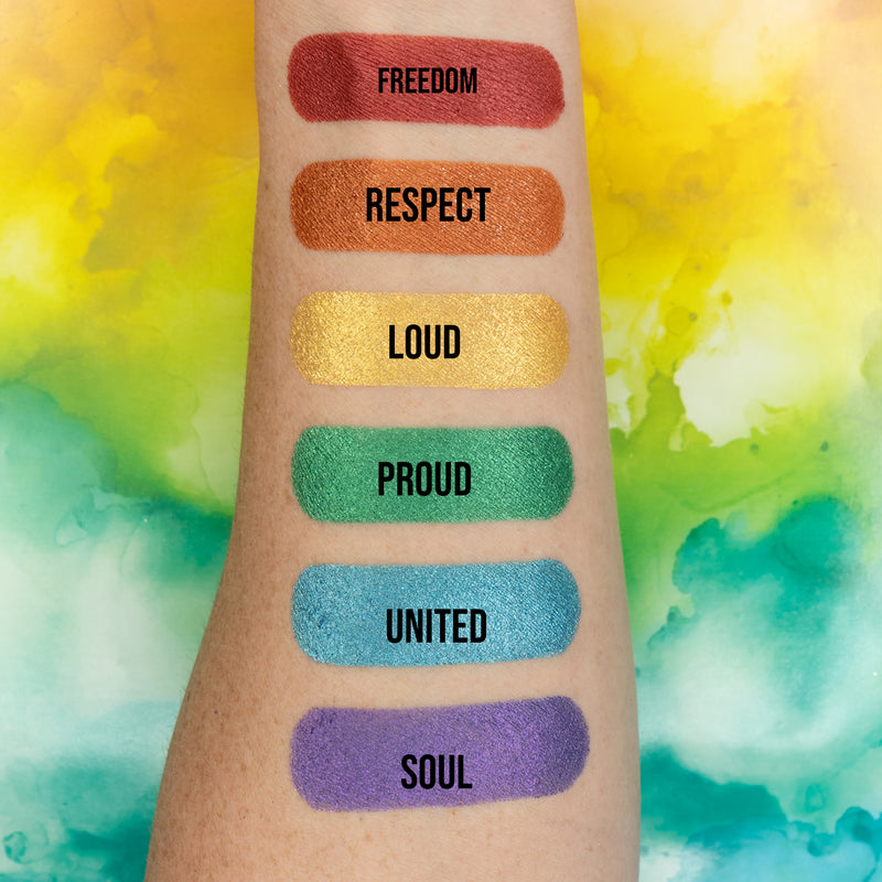 Louder and Prouder Eyeshadow Palettes