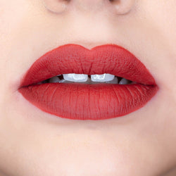 Power is a Deep Red Liquid Lipstick 